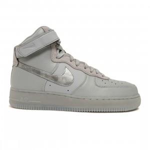 Nike Men Air Force 1 High '07 Prm (wolf grey / metallic silver-volt)