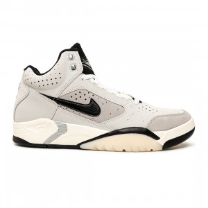 Nike Men Air Flight Lite Mid (photon dust / black-metallic silver)