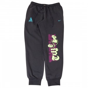 Nike Men Ja Club Fleece Basketball Jogger Pants (dark raisin / baltic blue)
