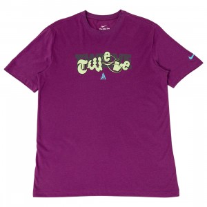 Nike Men Ja Dri-Fit Basketball Tee (bold berry)