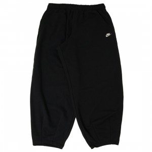 Nike Men Club Fleece Oversize French Terry Pants (black / black / white)