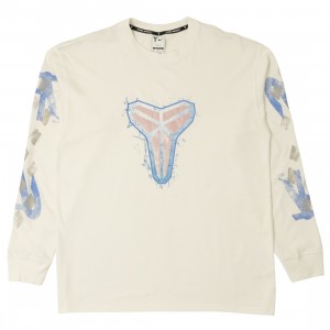 Nike Men Kb M Nk Df M90 Ho25 Fw Long Sleeve Tee (white)