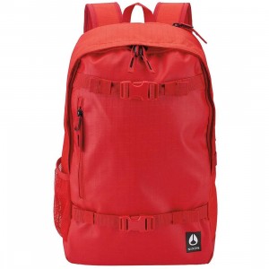 Nixon Smith Backpack - RED (red / all red)