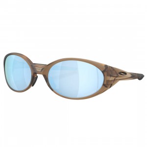Oakley Eye Jacket Redux Matte Brown Smoke Sunglasses (prizm deep water)