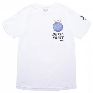 BAIT x One Piece Men Devil Fruit Luffy Tee (white)