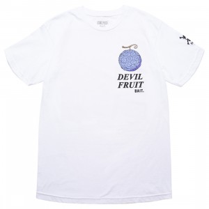 Set Ascending Direction Men Devil Fruit Luffy Tee (white)