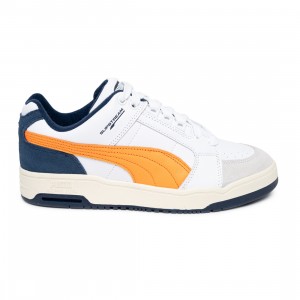 Puma Men Slipstream Lo Retro (white / vibrant orange)