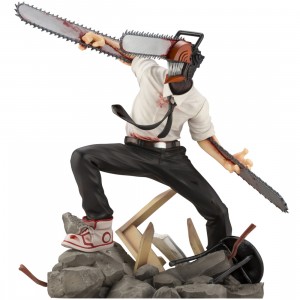 Kotobukiya ARTFX J Chainsaw Man Figure (white)