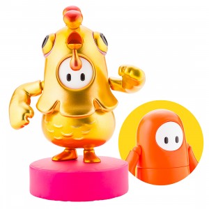 Kotobukiya Fall Guys Orangeade And Golden Chicken Costume Action Figure Pack Legendary Edition (orange / gold)