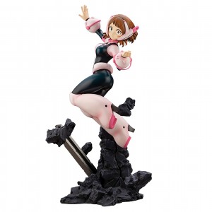 Kotobukiya ARTFX J My Hero Academia Ochako Uraraka Ver. 2 Statue With Bonus Face Part (pink)