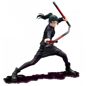 Kotobukiya ARTFX J Jujutsu Kaisen Maki Zen'in Statue With Bonus Face Part (black)