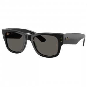 Ray-Ban x A$AP Rocky Mega Wayfarer Sunglasses (black / polished black)
