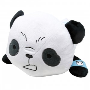 Sega Jujutsu Kaisen Panda Nesoberi Lay-Down SP Plush - Grumpy (white)