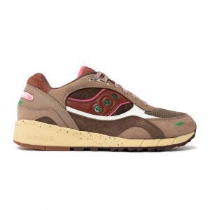 Saucony x Feature Men Shadow 6000 Chocolate Chip (brown / brandy / pink)