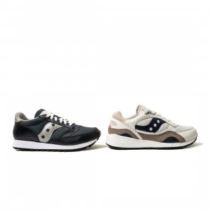 Saucony Men Jazz 81 And Shadow 6000 Collector's Pack (navy / silver / white)