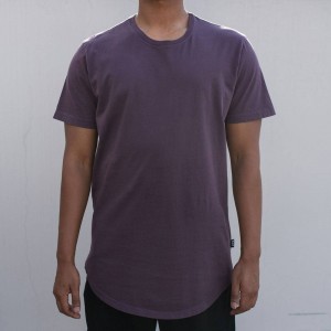 Cheap Cerbe Jordan Outlet Men Premium Scallop Tee - Made In Los Angeles  (purple / plum kitten)