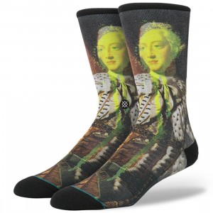 Stance Defaced George Socks (yellow)