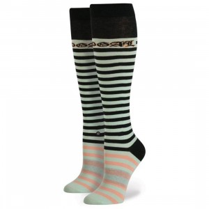 Stance x Rihanna Women Candy Bar Tall Boot Socks (green / mint)