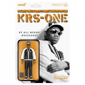 Super7 By All Means Necessary BDP Wave 1 - KRS One ReAction Figures (black)