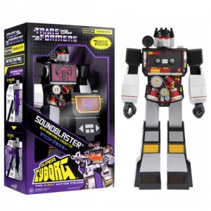 Super7 Transformers Super Cyborg Soundwave Figure (purple / black)