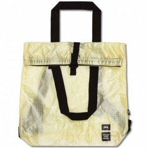 Stussy x Herschel Supply Co Tall Tote Bag - Clear Tarp Collab (white / clear)