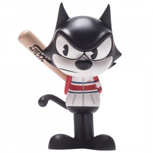 CerbeShops x Dreamworks x SWITCH Collectibles Felix the Cat Slugger 6 Inch Figure - Hawaii Exclusive (black / white)