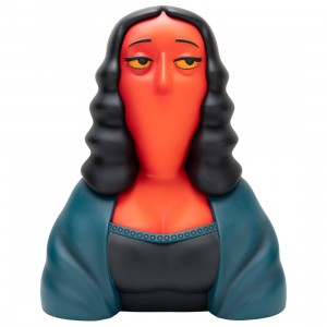 CerbeShops x Switch Collectibles x Louvre Mambo Lisa Red Face Statue - Limited Edition of 80 (red)