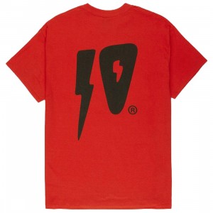 10 Deep Men 10 Strikes Tee (red)