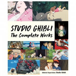 Studio Ghibli The Complete Works Hardcover Book (white)