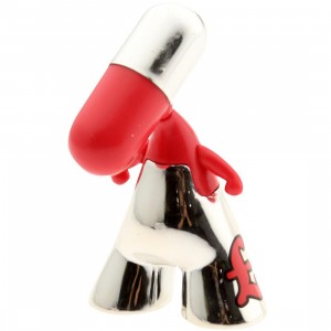 Pix Zee Silver Series 2.5 Inch Figure - Pound (red)
