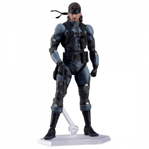 Max Factory Figma No.645 Solid Snake MGS2 Ver. Updated Edition Figure (black)