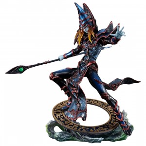 MegaHouse Art Works Monsters Yu-Gi-Oh Duel Monsters Black Magician Figure (blue)