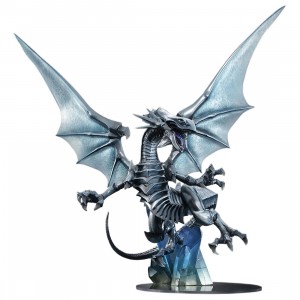 MegaHouse Art Works Monsters Yu-Gi-Oh Duel Monsters Blue Eyes White Dragon Holographic Edition Figure (blue)