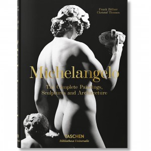 Michelangelo The Complete Paintings Hardcover Book (black)