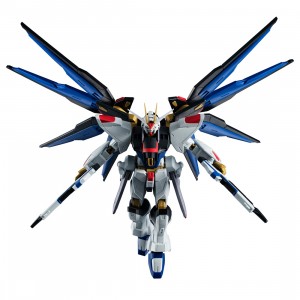 Bandai Spirits Gundam Universe Mobile Suit Gundam Seed Destiny  ZGMF-X20A Strike Freedom Gundam Figure (white)