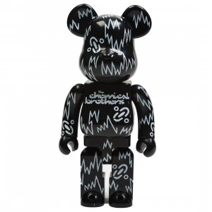 Medicom The Chemical Brothers 400% Bearbrick Figure (black)
