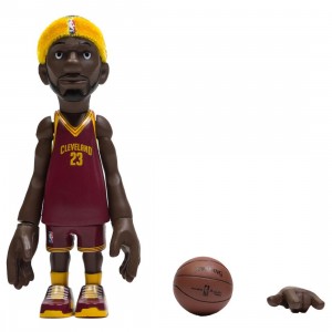 MINDstyle x Coolrain NBA Cleveland Cavaliers Lebron James Arena Box Figure (red)