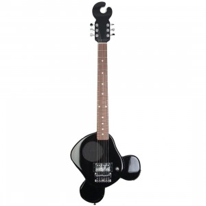 Medicom x Dyna Musical Instruments Bearbrick Built-in Amp Guitar (black)