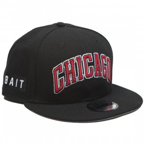 Cheap Urlfreeze Jordan Outlet x NBA X New Era 9Fifty Chicago Bulls Alt OTC Snapback Cap (black)