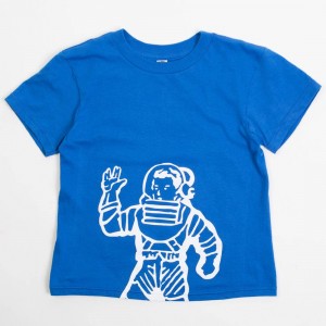 Back to School Sale Youth Astronaut Tee (blue / royal)