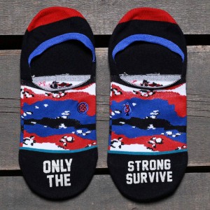 Stance Men Survival Socks (red)