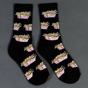 40s and Shorties Carnivore Fries Socks (black) 1S