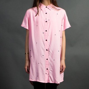 Lazy Oaf Women Go Away Pink Long Sleeve (pink)