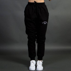 Dimepiece Women Catching Flights Not Feelings Jogger Pants (black)