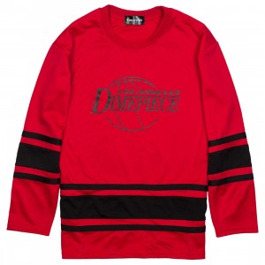 Dimepiece Women LA Ball Hockey Jersey (red)