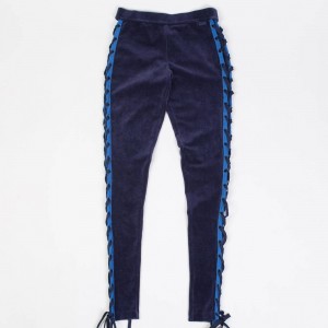 Puma x Fenty By Rihanna Women Velour Lacing Tight (blue)