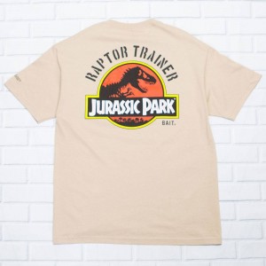 BAIT x Jurassic Park Men Raptor Trainer Tee (tan / sand)