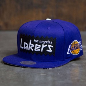 CerbeShops x NBA x CerbeShops x Dungeons And Dragons Los Angeles Lakers STA3 Wool Snapback Cap (purple)