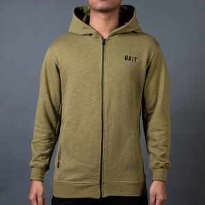BAIT Men French Terry Hoody - Made In LA (olive)