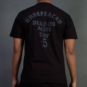 Undefeated Men Dead or Alive Tee (black)